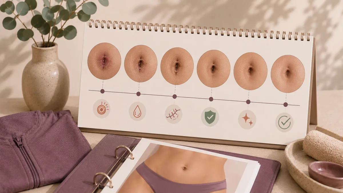 Belly Button Healing Timeline