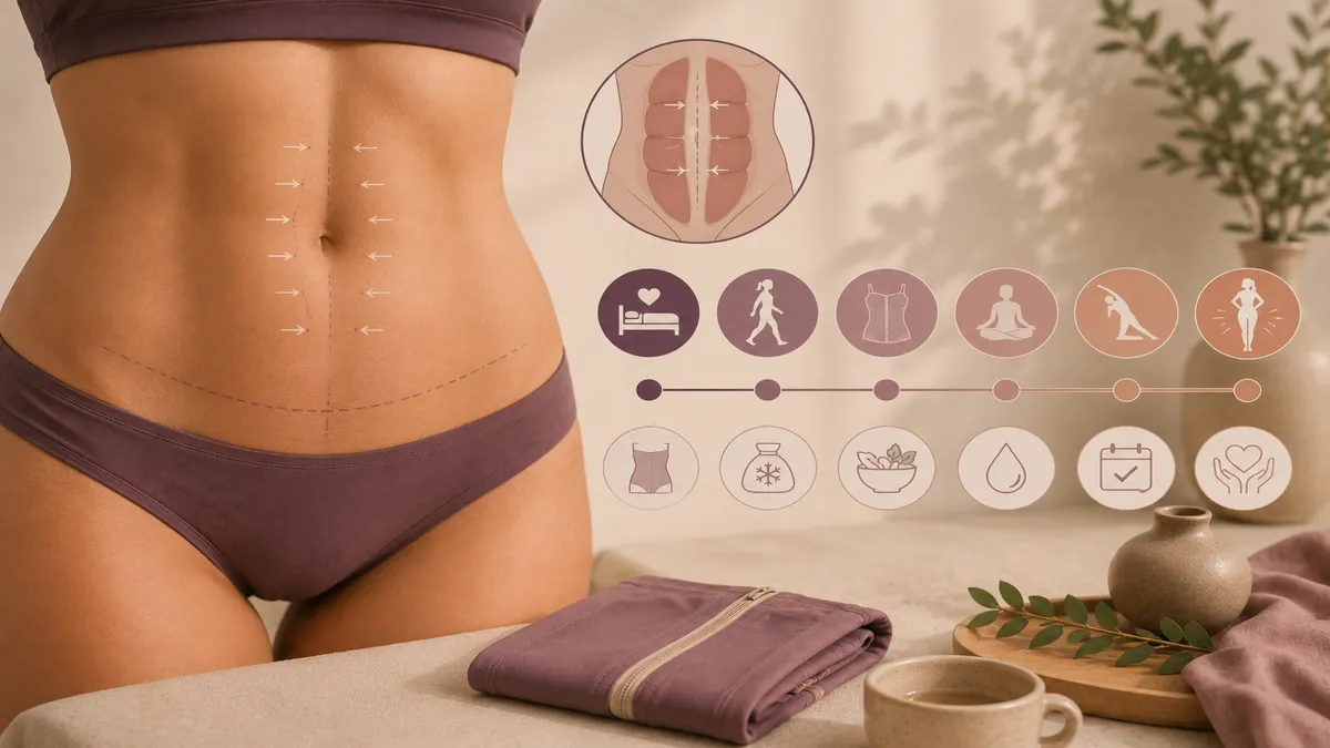 Diastasis Recti Surgery Before &amp; After