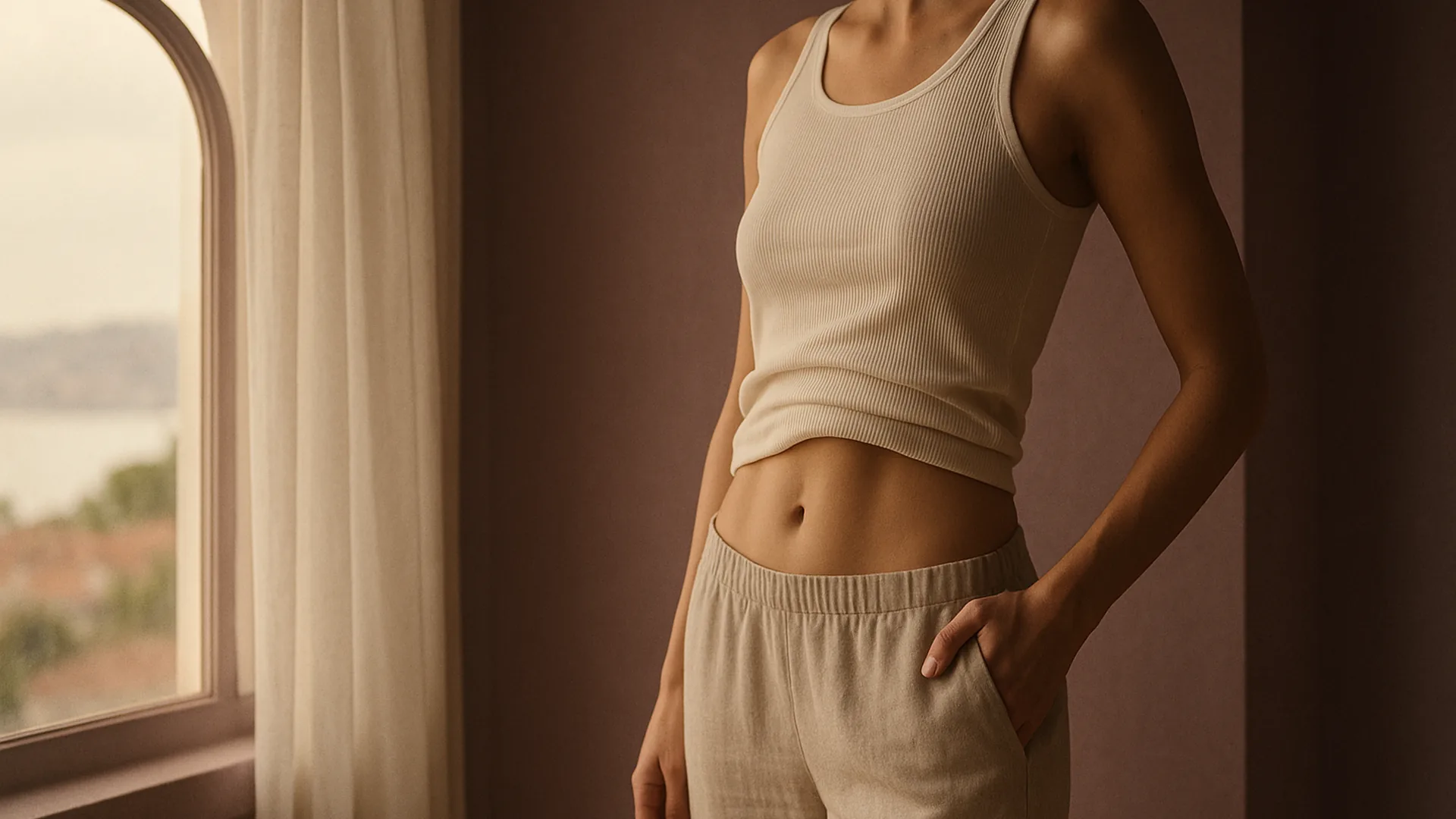Independent editorial guide to tummy tuck — soft focus editorial abdomen illustration